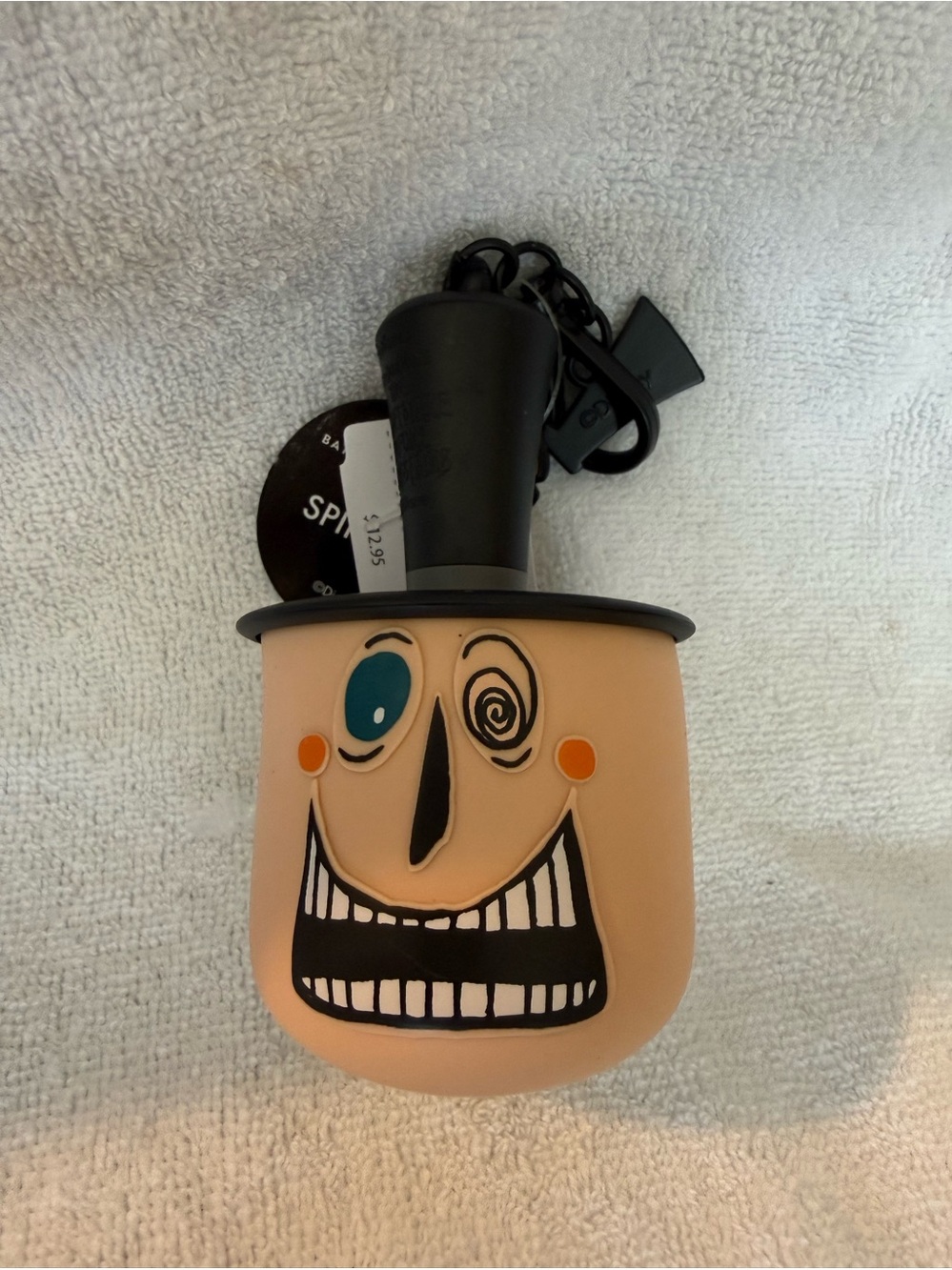 Bath & Body Works Nightmare Before Christmas Mayor Pocketbac Sanitizer Keychain